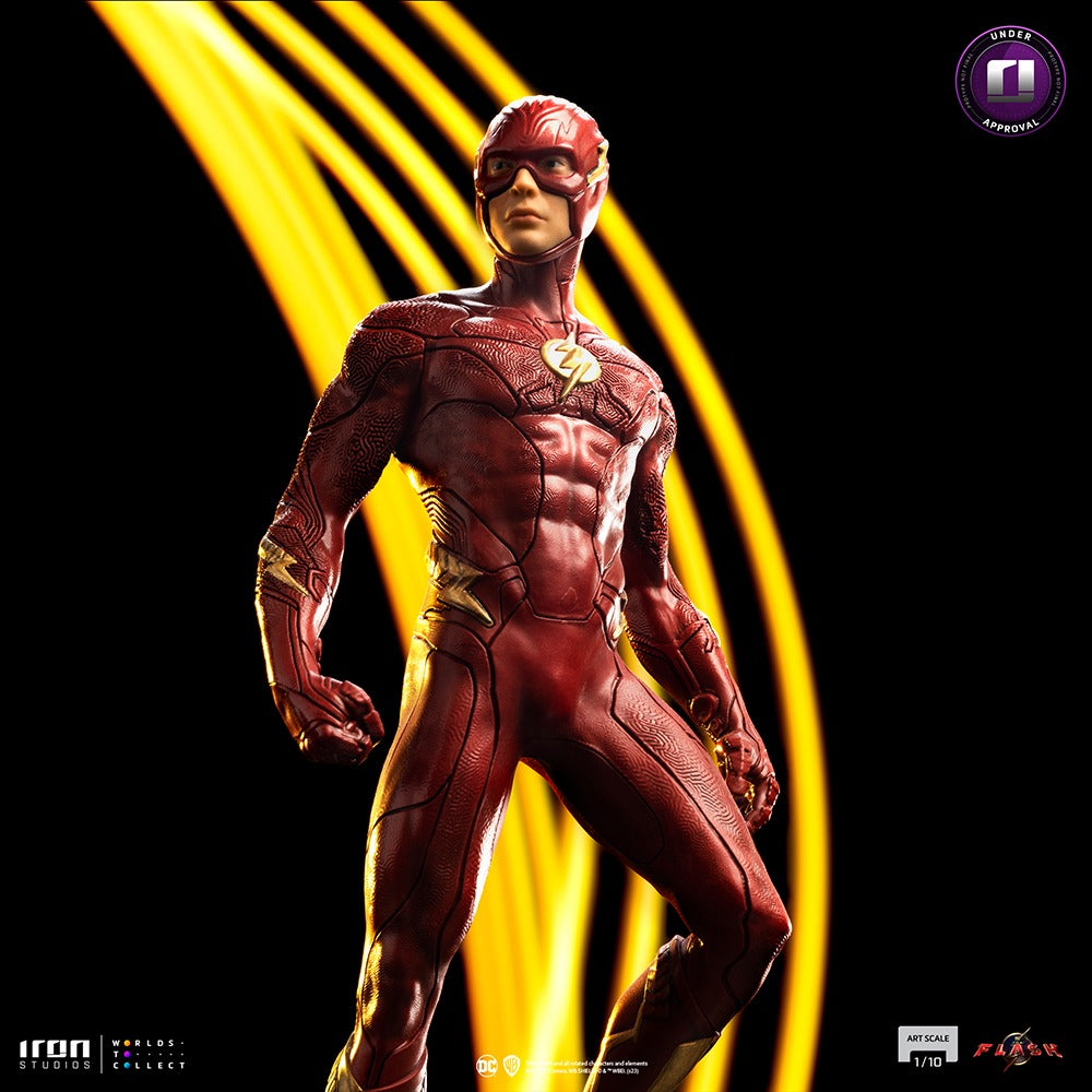 Estátua Flash - The Flash Movie - Art Scale 1/10 - Iron Studios