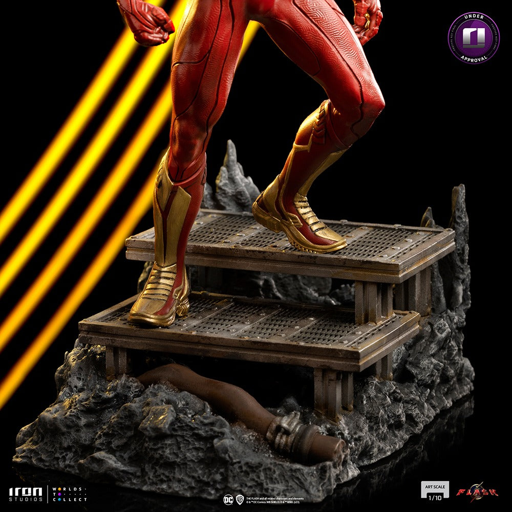 Estátua Flash - The Flash Movie - Art Scale 1/10 - Iron Studios