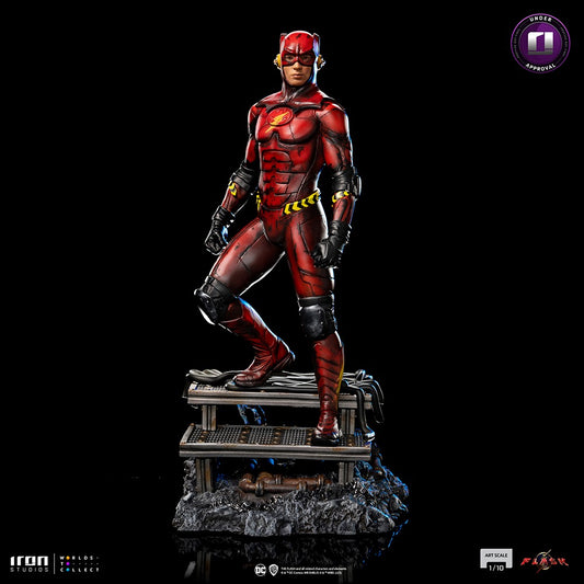Estátua Flash Alternate Ver - The Flash Movie - Art Scale 1/10 - Iron Studios