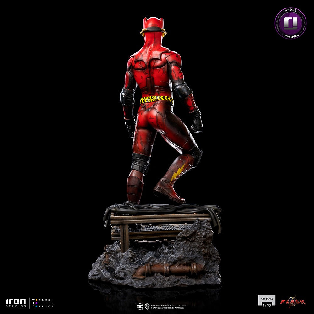 Estátua Flash Alternate Ver - The Flash Movie - Art Scale 1/10 - Iron Studios