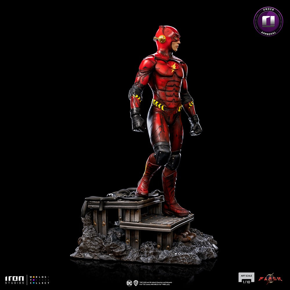 Estátua Flash Alternate Ver - The Flash Movie - Art Scale 1/10 - Iron Studios