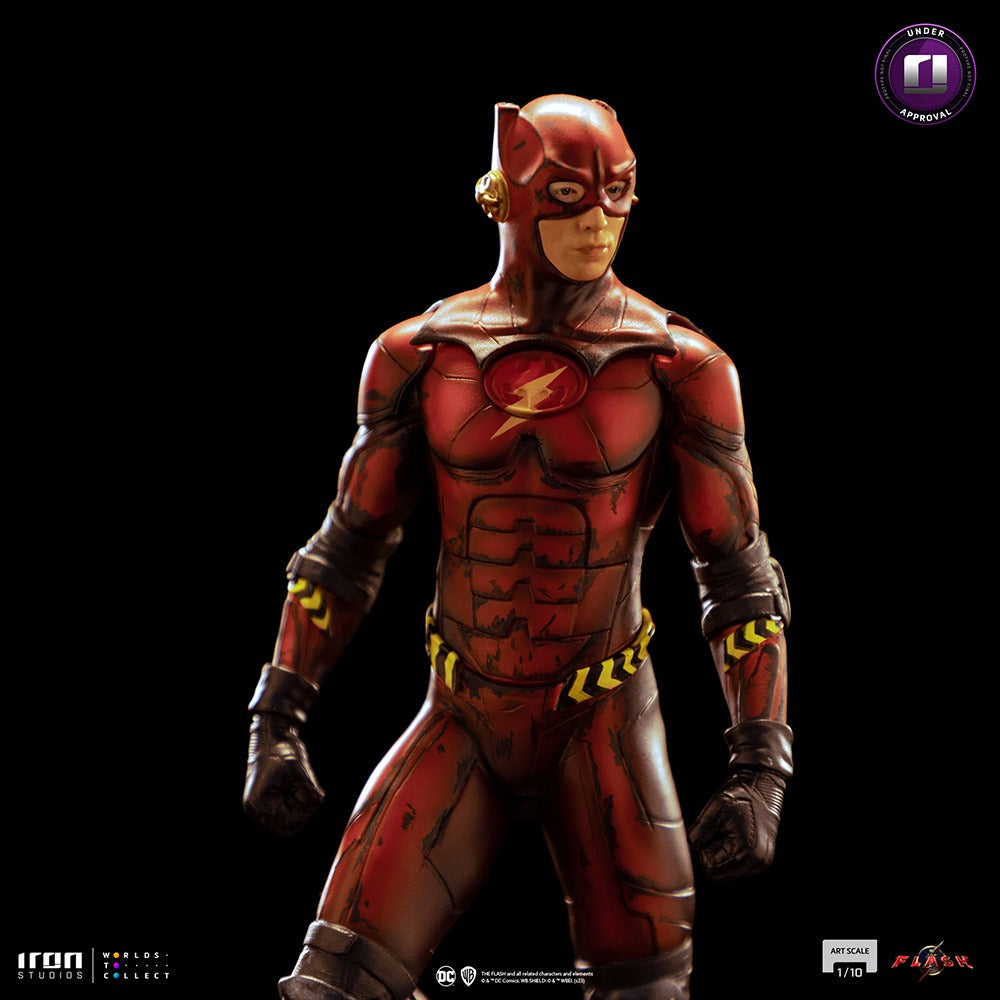 Estátua Flash Alternate Ver - The Flash Movie - Art Scale 1/10 - Iron Studios