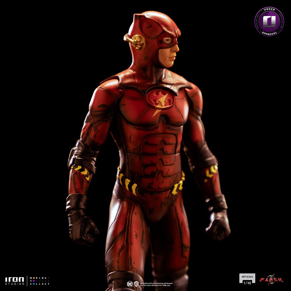 Estátua Flash Alternate Ver - The Flash Movie - Art Scale 1/10 - Iron Studios