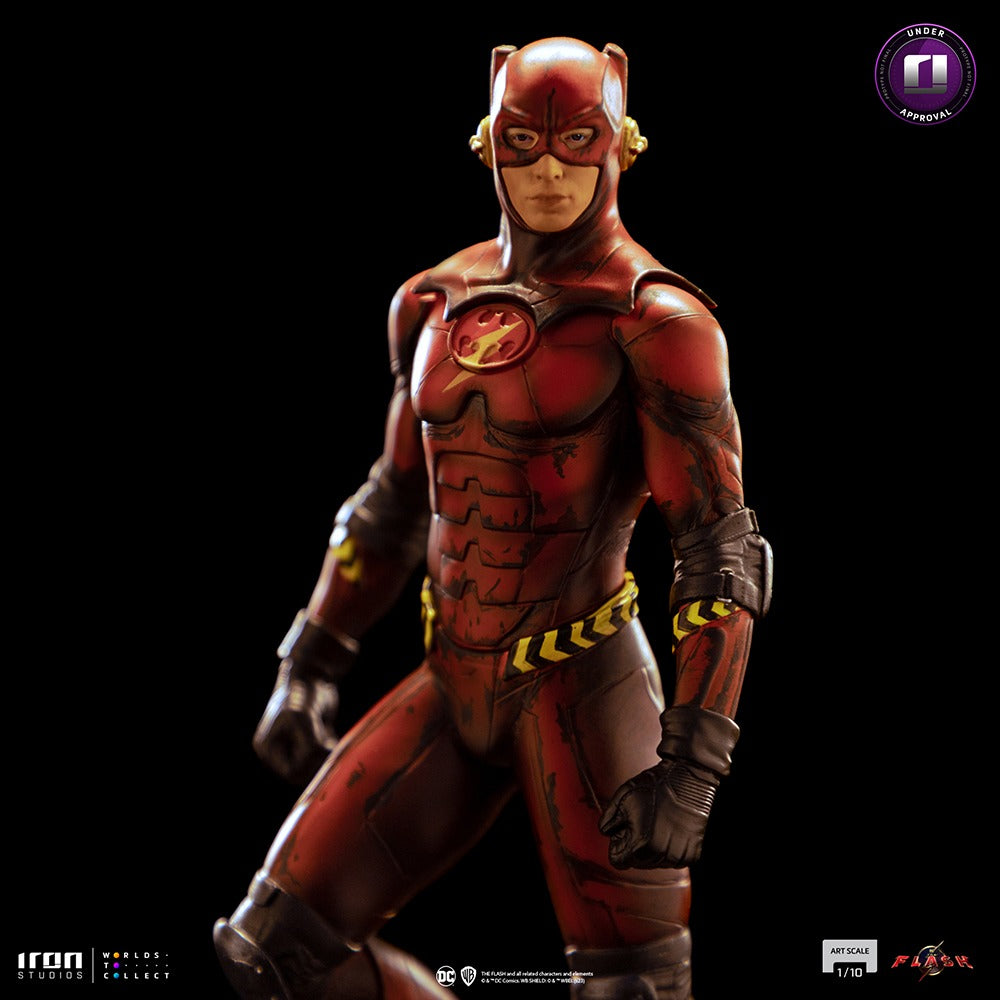 Estátua Flash Alternate Ver - The Flash Movie - Art Scale 1/10 - Iron Studios
