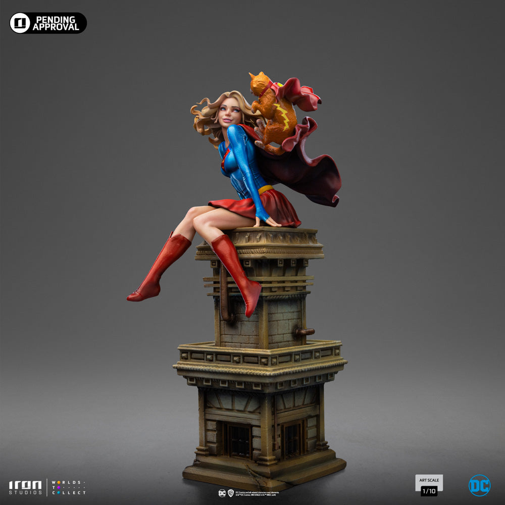 Estátua Supergirl Serie 8 - DC Comics - Art Scale 1/10 - Iron Studios