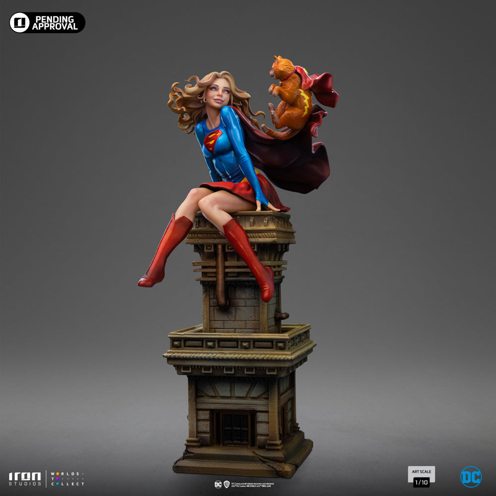 Estátua Supergirl Serie 8 - DC Comics - Art Scale 1/10 - Iron Studios