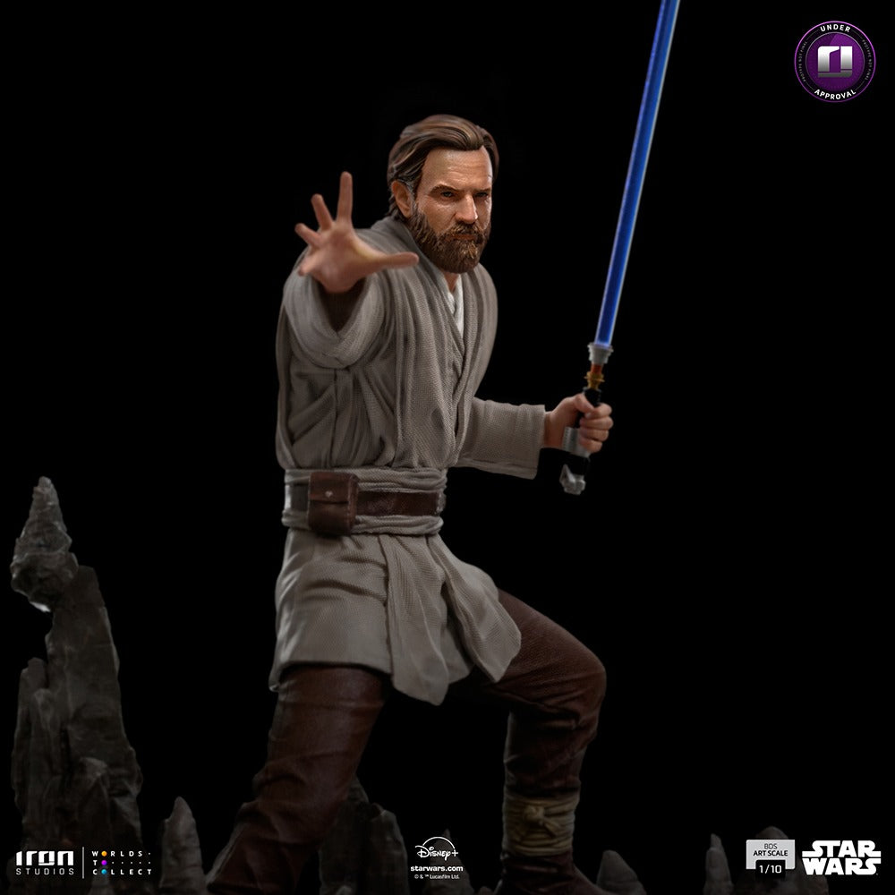 Estátua Obi-Wan Kenobi - Obi-Wan Kenobi - BDS Art Scale 1/10 - Iron Studios