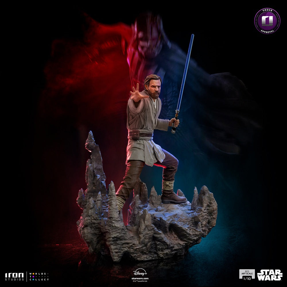 Estátua Obi-Wan Kenobi - Obi-Wan Kenobi - BDS Art Scale 1/10 - Iron Studios