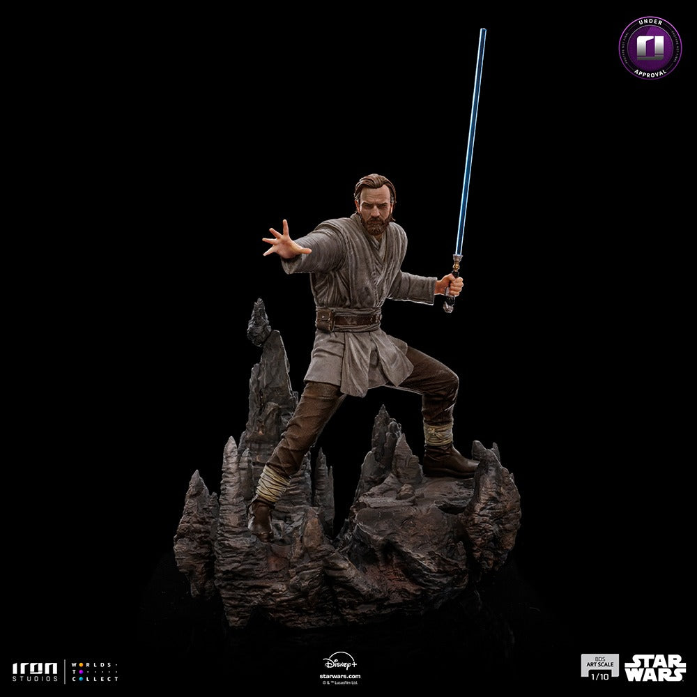 Estátua Obi-Wan Kenobi - Obi-Wan Kenobi - BDS Art Scale 1/10 - Iron Studios