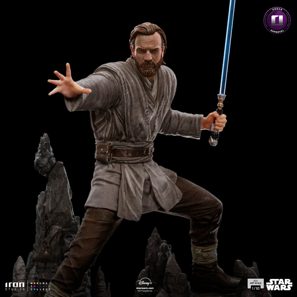 Estátua Obi-Wan Kenobi - Obi-Wan Kenobi - BDS Art Scale 1/10 - Iron Studios