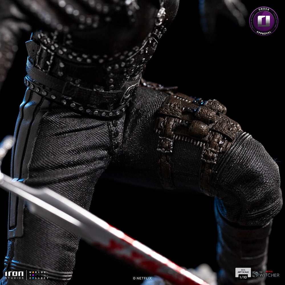 Estátua Geralt of Rivia - The Witcher Netflix - BDS Art Scale - Iron Studios