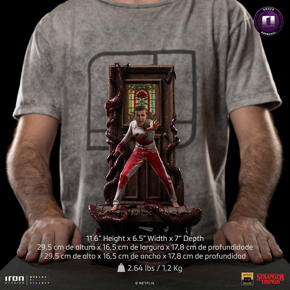 Estátua Onze Deluxe - Stranger Things - Art Scale 1/10 - Iron Studios