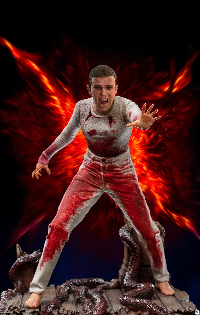 Estátua Onze - Stranger Things - Art Scale 1/10 - Iron Studios