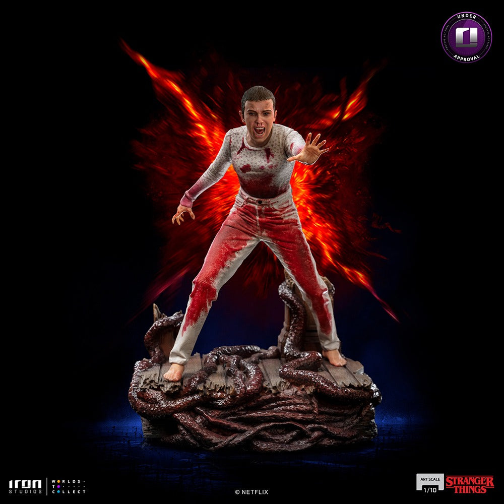 Estátua Onze - Stranger Things - Art Scale 1/10 - Iron Studios