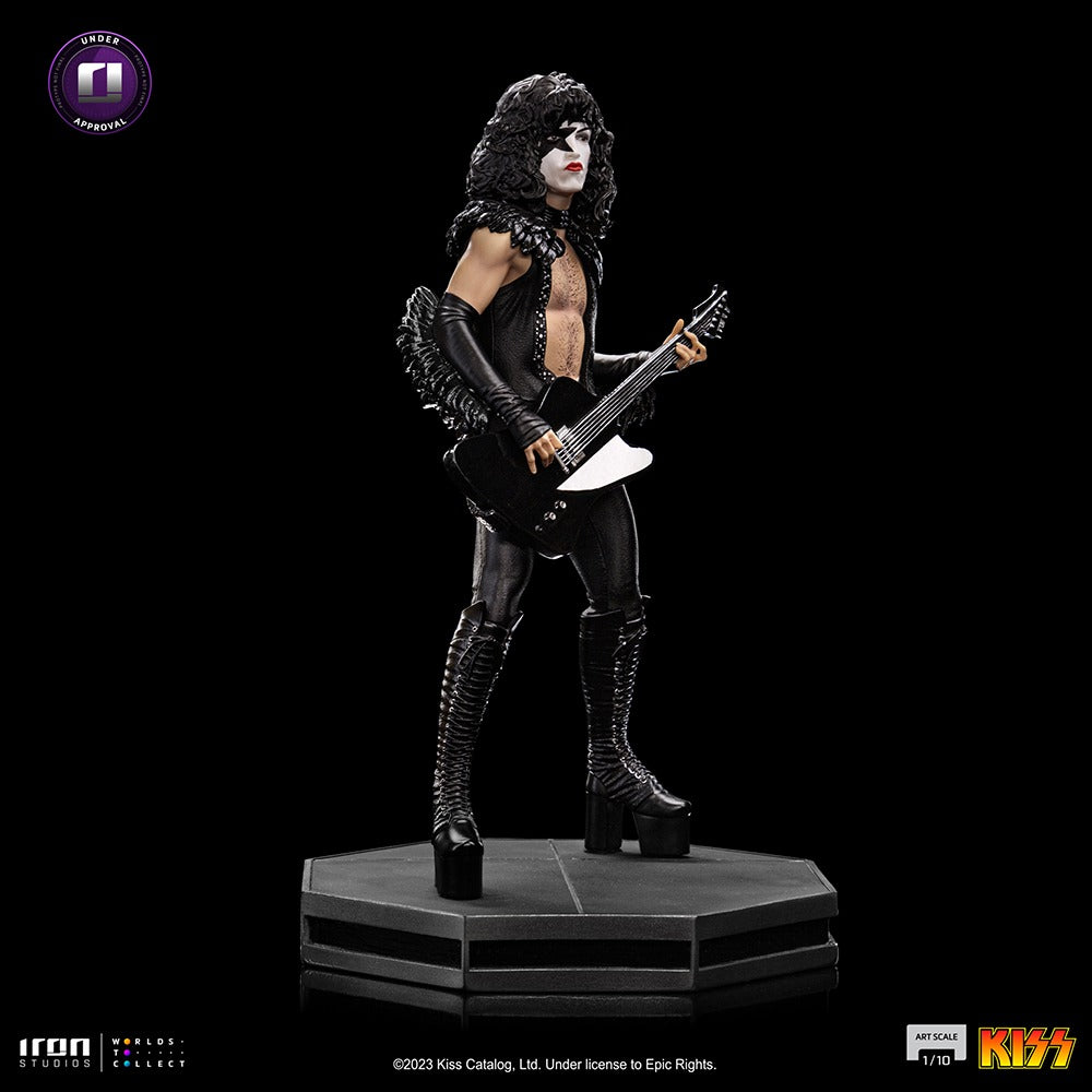 Estátua Paul Stanley - Kiss - Art Scale 1/10 - Iron Studios