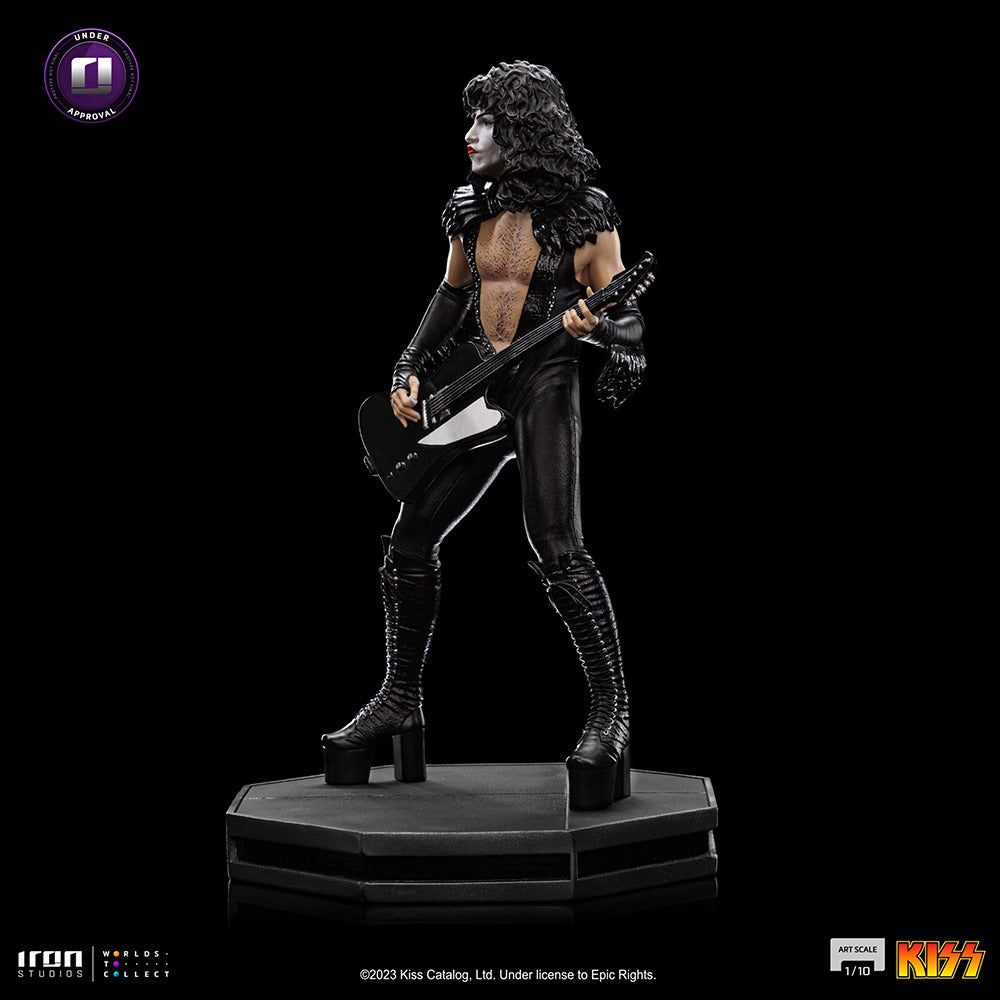 Estátua Paul Stanley - Kiss - Art Scale 1/10 - Iron Studios