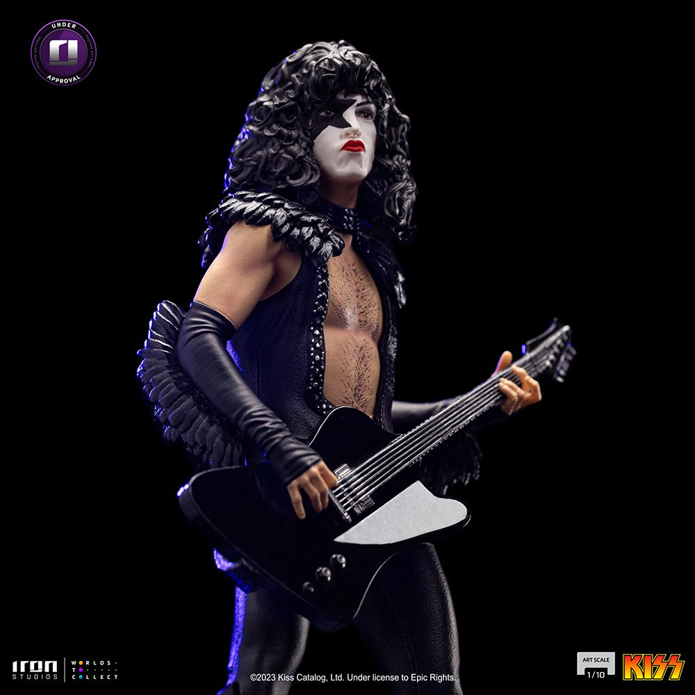 Estátua Paul Stanley - Kiss - Art Scale 1/10 - Iron Studios