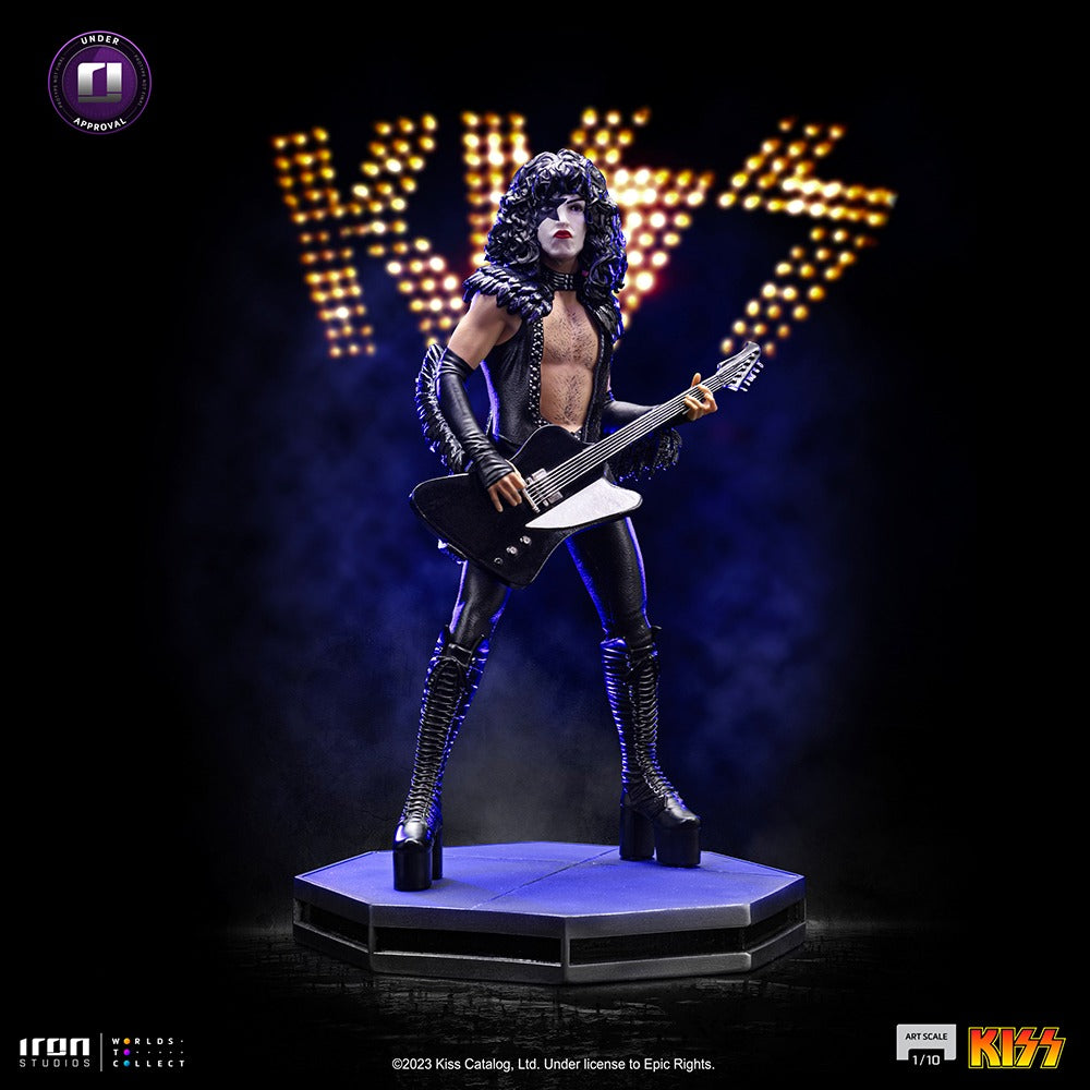 Estátua Paul Stanley - Kiss - Art Scale 1/10 - Iron Studios