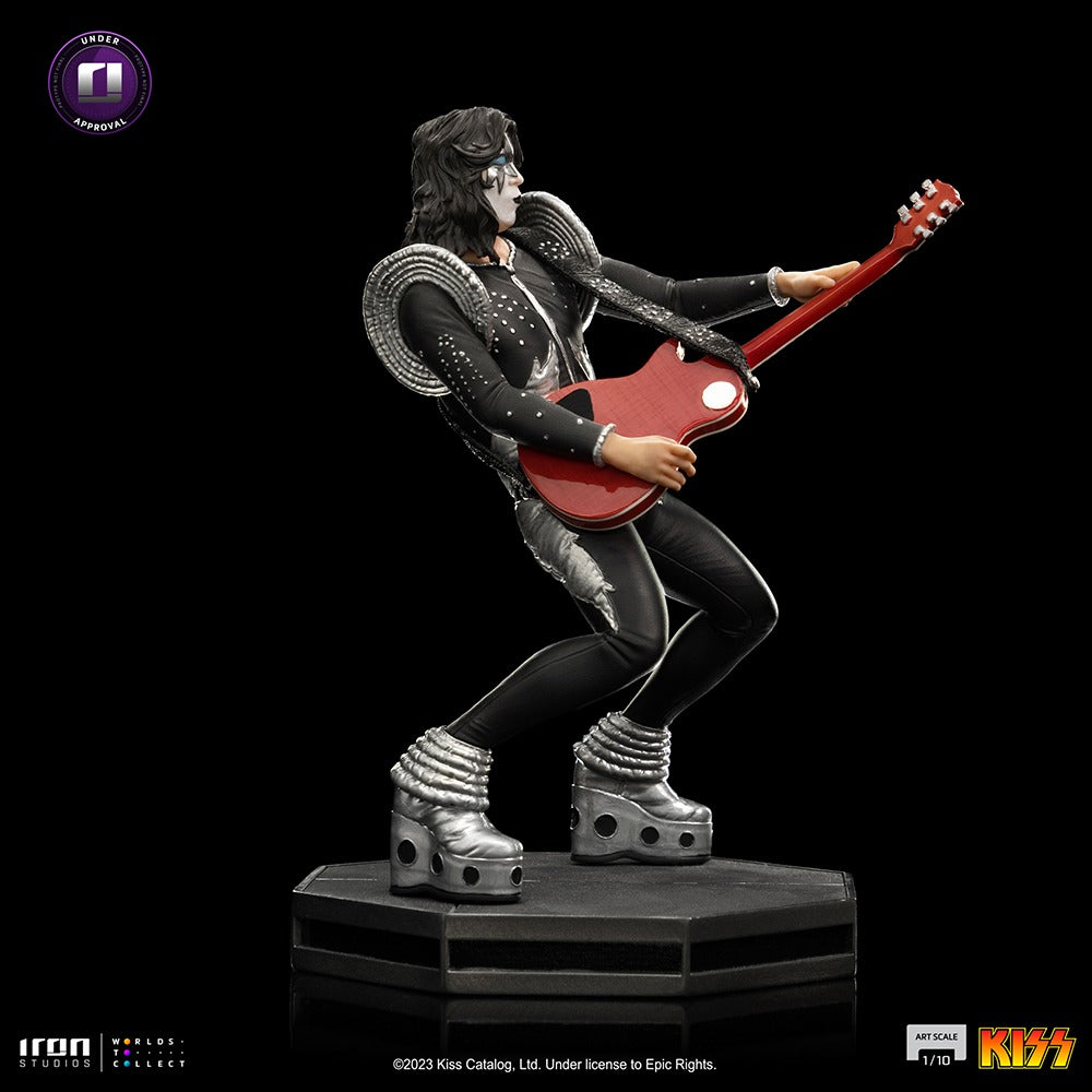 Estátua Ace Frehley - Kiss - Art Scale 1/10 - Iron Studios – Iron