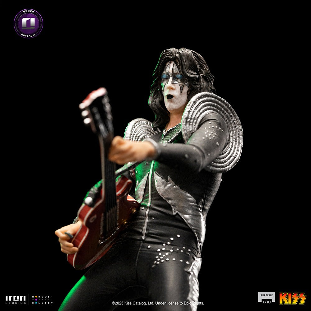 Estátua Ace Frehley - Kiss - Art Scale 1/10 - Iron Studios