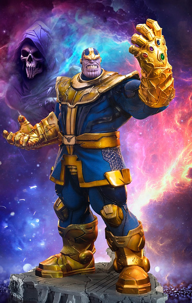Estátua Thanos Infinity Gauntlet Diorama - Marvel - BDS Art Scale 1/10 - Iron Studios