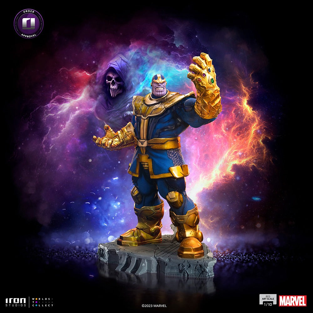 Estátua Thanos Infinity Gauntlet Diorama - Marvel - BDS Art Scale 1/10 - Iron Studios