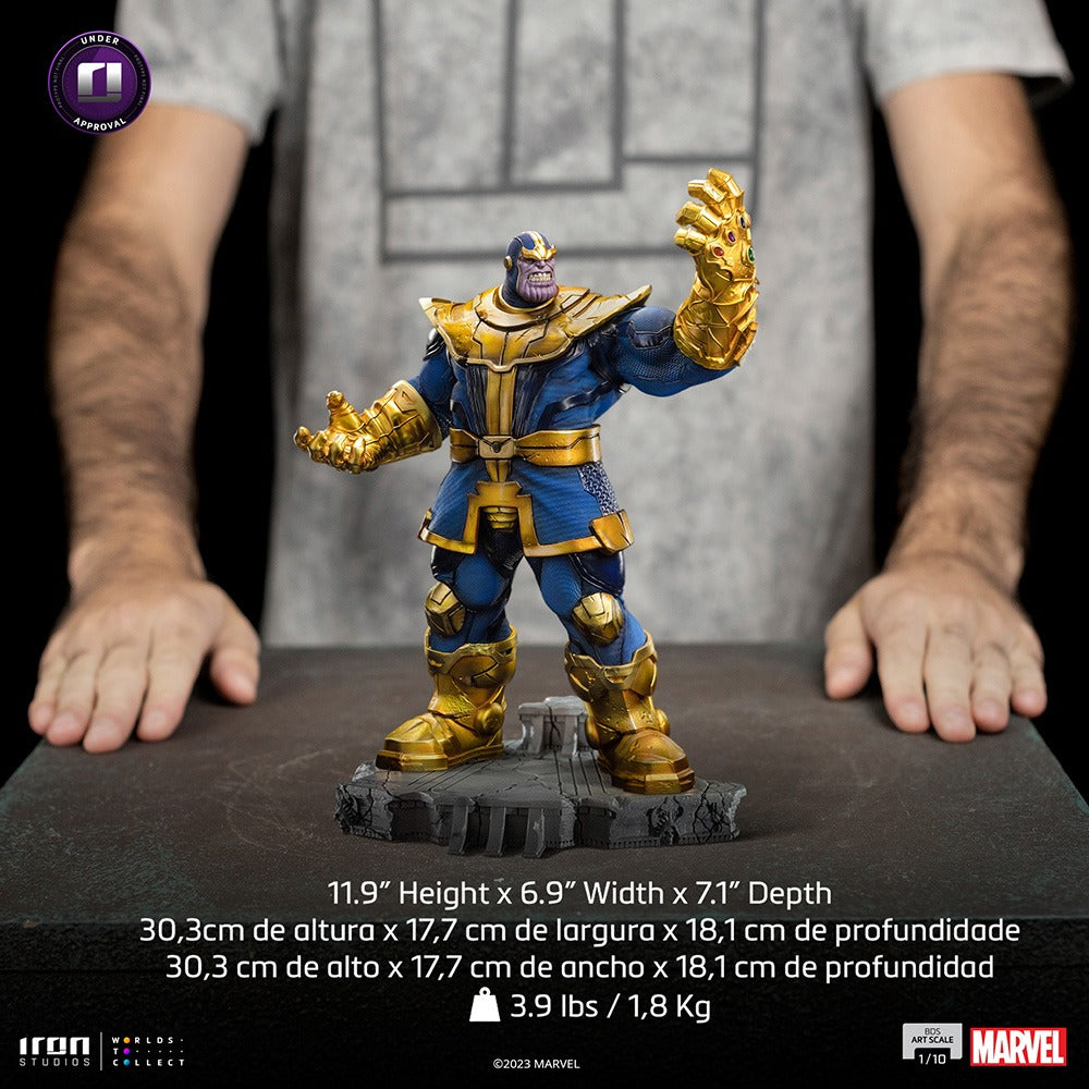 Estátua Thanos Infinity Gauntlet Diorama - Marvel - BDS Art Scale 1/10 - Iron Studios