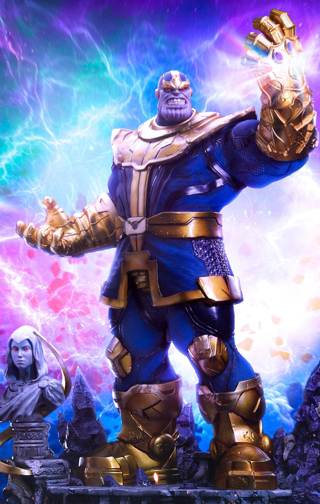 Estátua Thanos Infinity Gauntlet Diorama Deluxe - Marvel - BDS Art Scale 1/10 - Iron Studios
