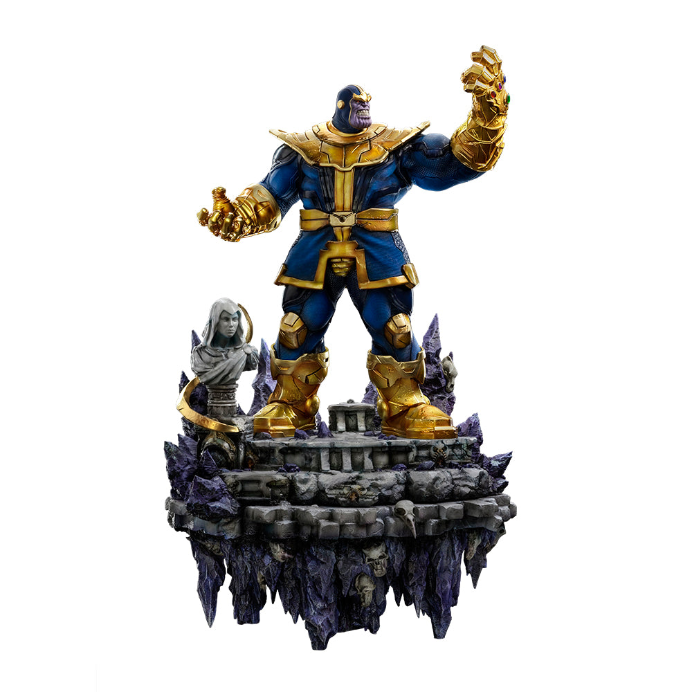 Estátua Thanos Infinity Gauntlet Diorama Deluxe - Marvel - BDS Art Scale 1/10 - Iron Studios