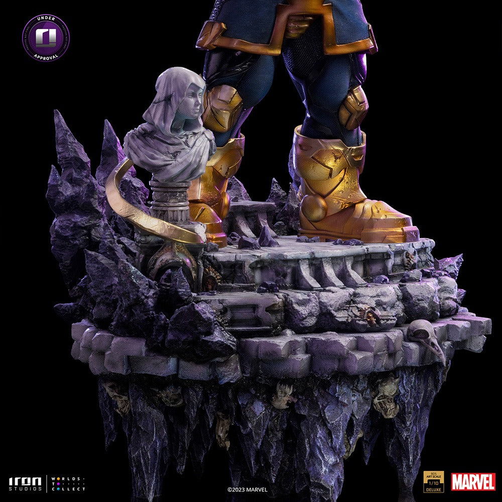 Estátua Thanos Infinity Gauntlet Diorama Deluxe - Marvel - BDS Art Scale 1/10 - Iron Studios