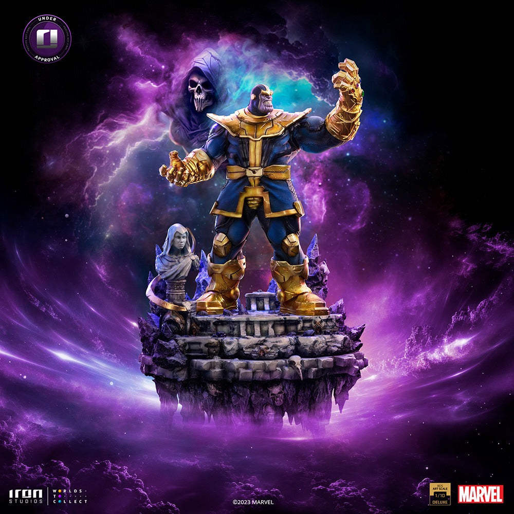 Estátua Thanos Infinity Gauntlet Diorama Deluxe - Marvel - BDS Art Scale 1/10 - Iron Studios