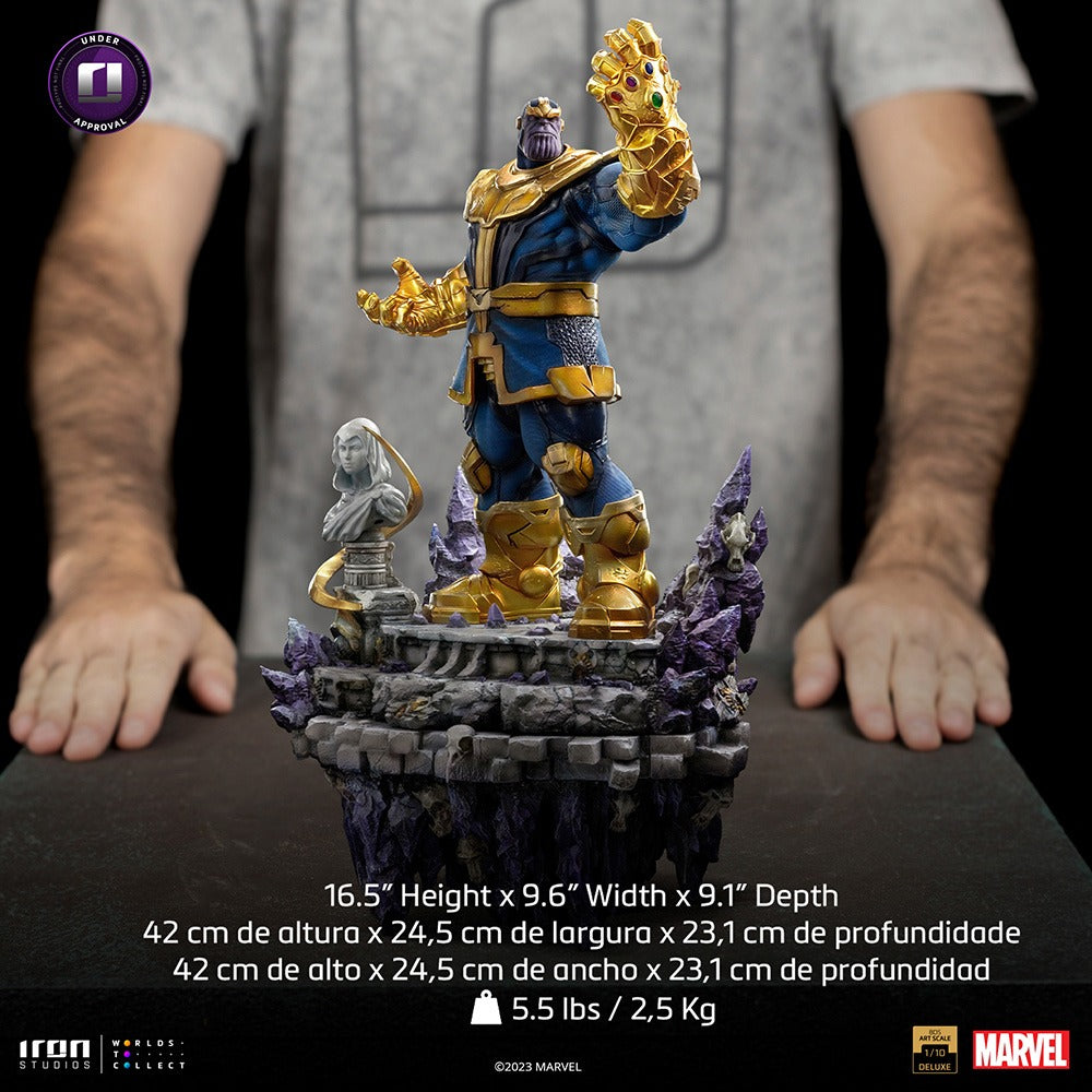 Estátua Thanos Infinity Gauntlet Diorama Deluxe - Marvel - BDS Art Scale 1/10 - Iron Studios