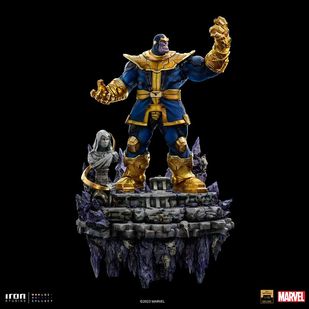 Estátua Thanos Infinity Gauntlet Diorama Deluxe - Marvel - BDS Art Scale 1/10 - Iron Studios