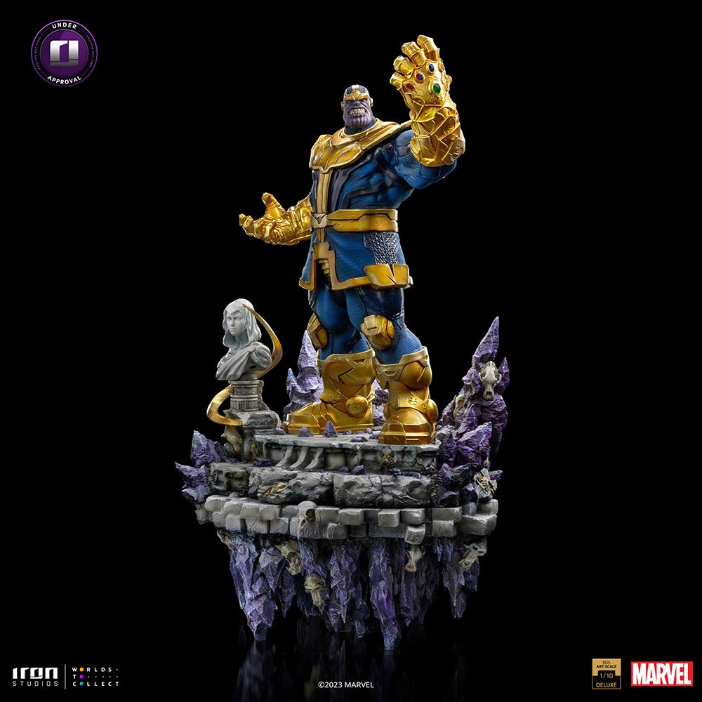 Estátua Thanos Infinity Gauntlet Diorama Deluxe - Marvel - BDS Art Scale 1/10 - Iron Studios