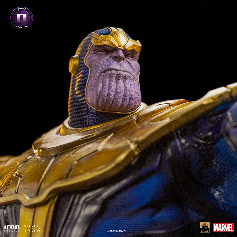 Estátua Thanos Infinity Gauntlet Diorama Deluxe - Marvel - BDS Art Scale 1/10 - Iron Studios
