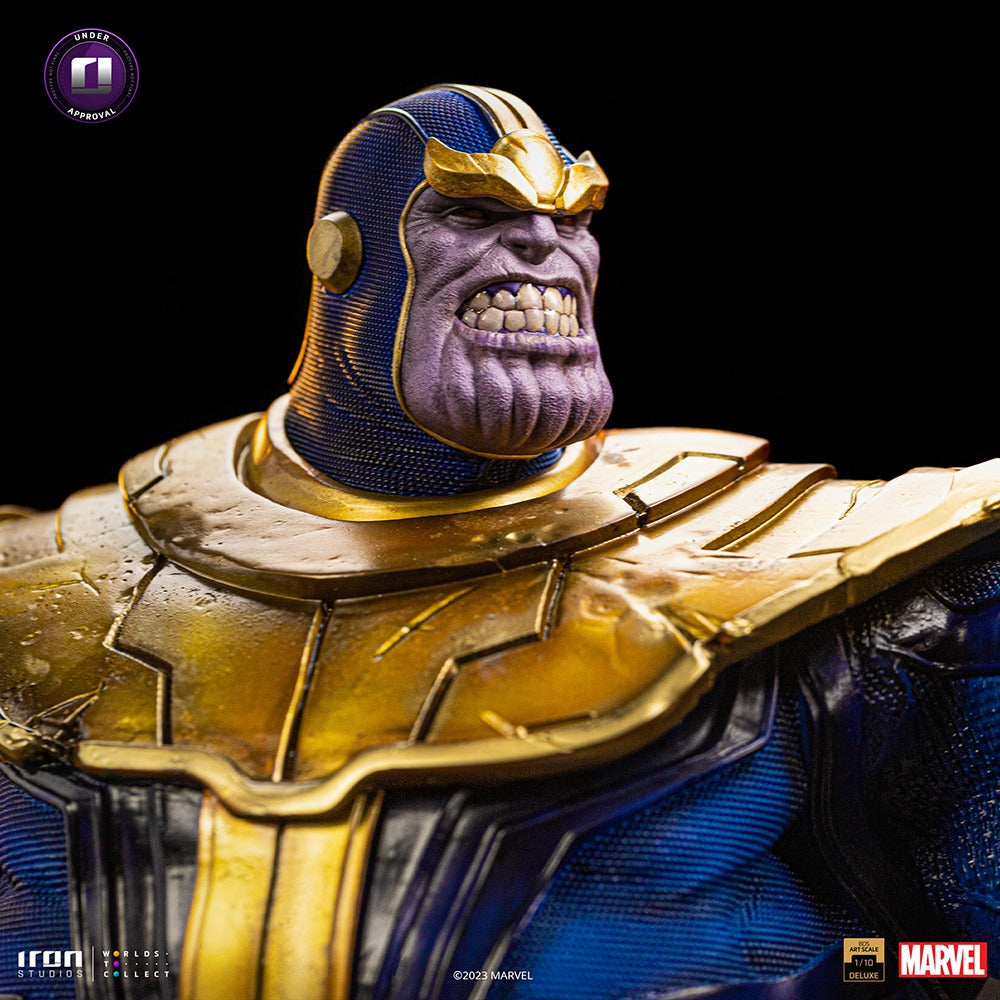 Estátua Thanos Infinity Gauntlet Diorama Deluxe - Marvel - BDS Art Scale 1/10 - Iron Studios