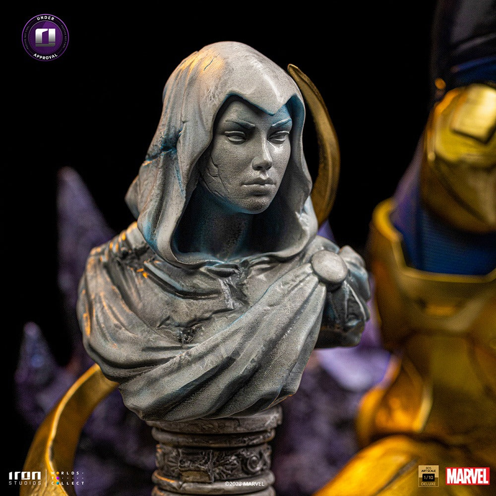 Estátua Thanos Infinity Gauntlet Diorama Deluxe - Marvel - BDS Art Scale 1/10 - Iron Studios