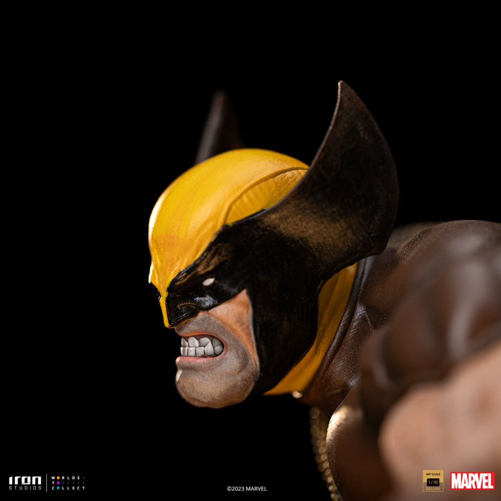 Estátua Wolverine Unleashed Deluxe - Marvel - Art Scale 1/10 - Iron Studios