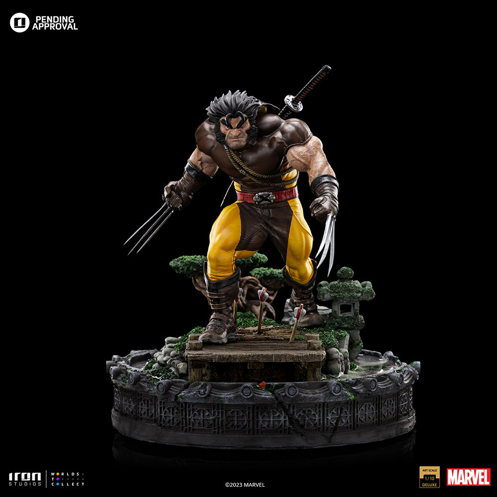Estátua Wolverine Unleashed Deluxe - Marvel - Art Scale 1/10 - Iron Studios