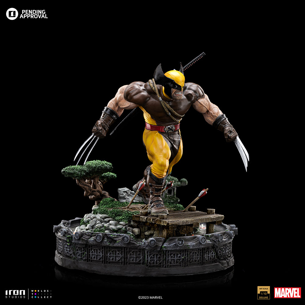 Estátua Wolverine Unleashed Deluxe - Marvel - Art Scale 1/10 - Iron Studios