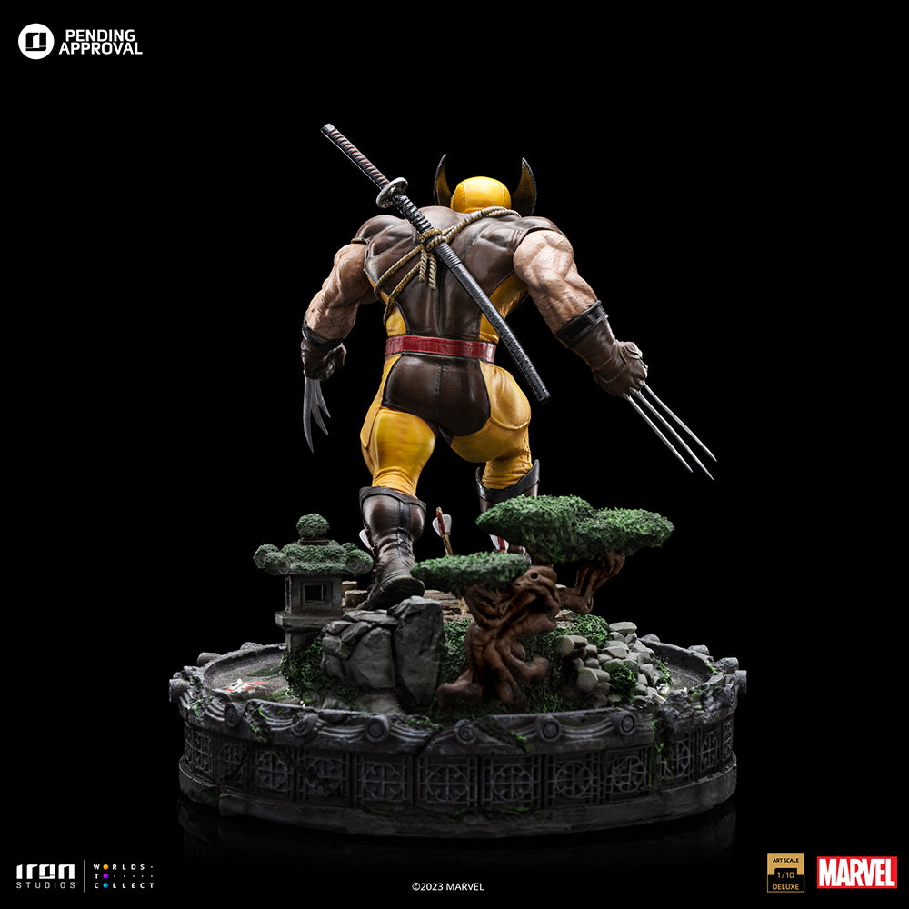 Estátua Wolverine Unleashed Deluxe - Marvel - Art Scale 1/10 - Iron Studios