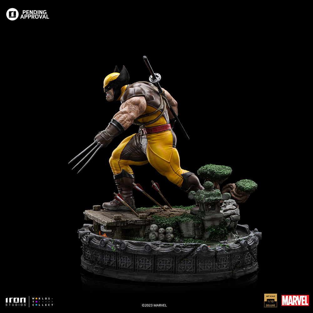 Estátua Wolverine Unleashed Deluxe - Marvel - Art Scale 1/10 - Iron Studios