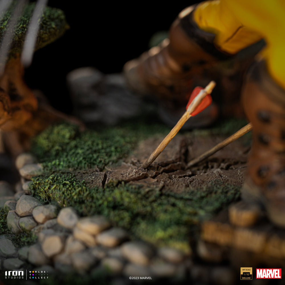 Estátua Wolverine Unleashed Deluxe - Marvel - Art Scale 1/10 - Iron Studios