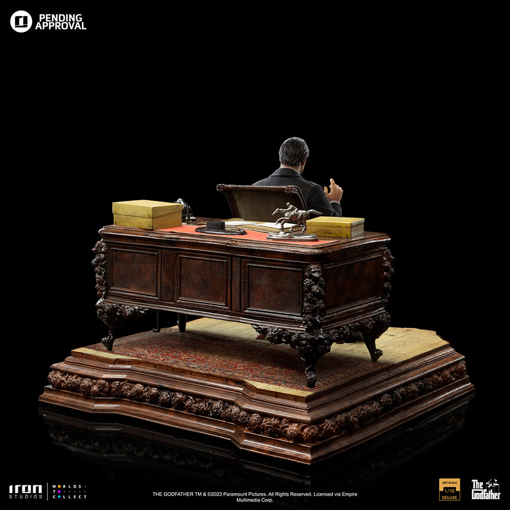 Estátua Don Vito Corleone Deluxe - O Poderoso Chefão - Art Scale 1/10 - Iron Studios