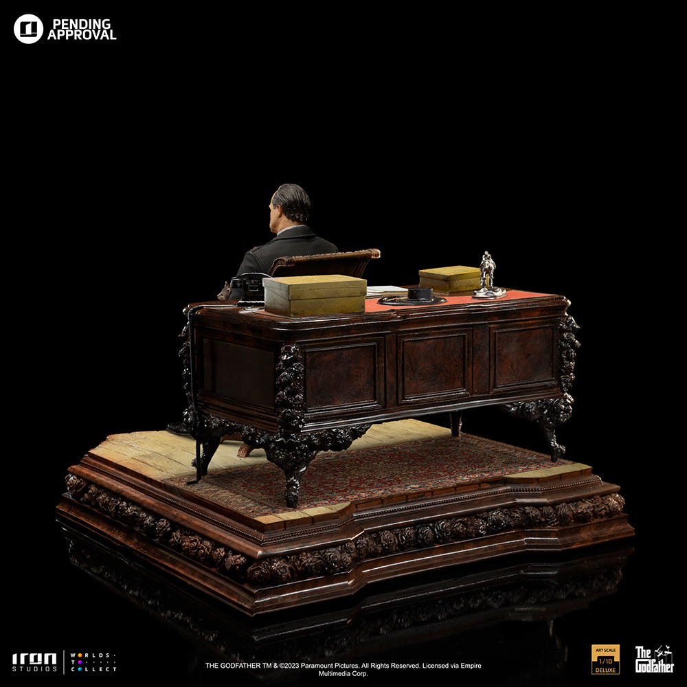Estátua Don Vito Corleone Deluxe - O Poderoso Chefão - Art Scale 1/10 - Iron Studios