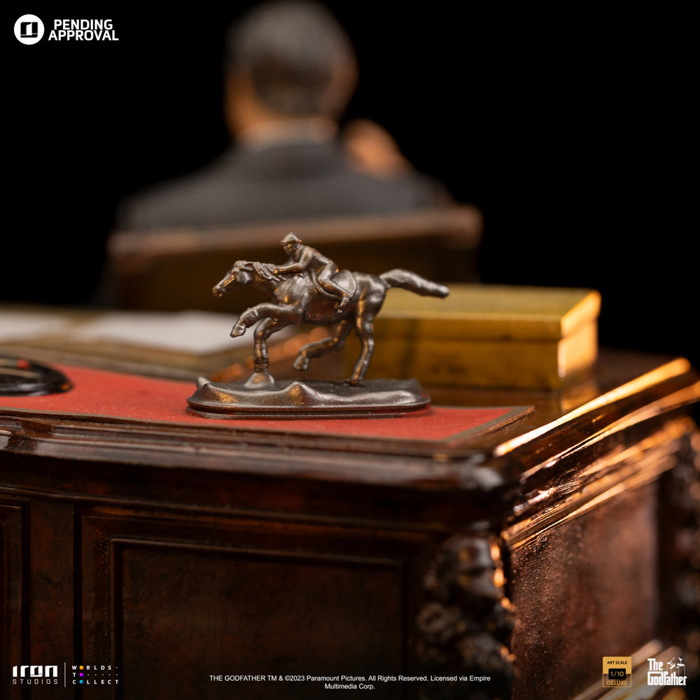 Estátua Don Vito Corleone Deluxe - O Poderoso Chefão - Art Scale 1/10 - Iron Studios