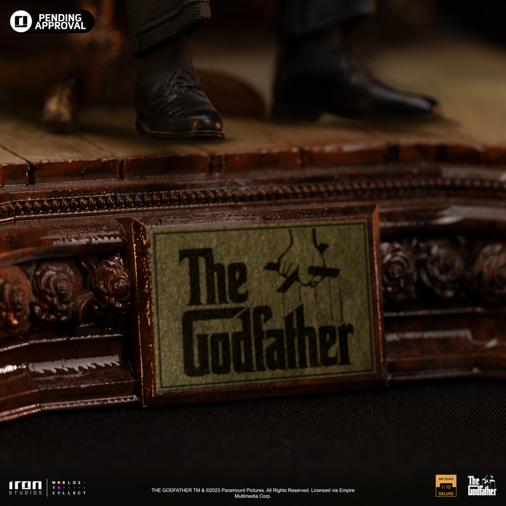 Estátua Don Vito Corleone Deluxe - O Poderoso Chefão - Art Scale 1/10 - Iron Studios
