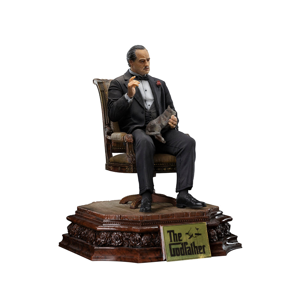 Estátua Don Vito Corleone - O Poderoso Chefão - Art Scale 1/10 - Iron Studios