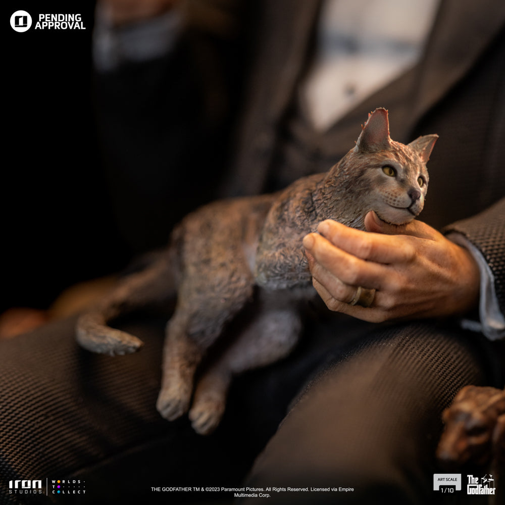 Estátua Don Vito Corleone - O Poderoso Chefão - Art Scale 1/10 - Iron Studios