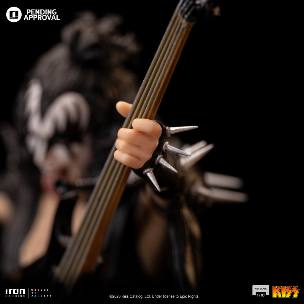 Estátua Gene Simmons aka Demon - Kiss - Art Scale 1/10 - Iron Studios